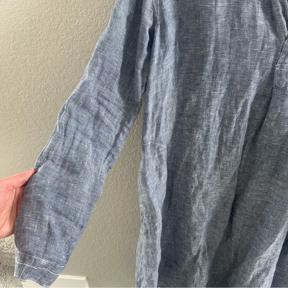 CP shades blue chambray Lara dress - Picture 4 of 9